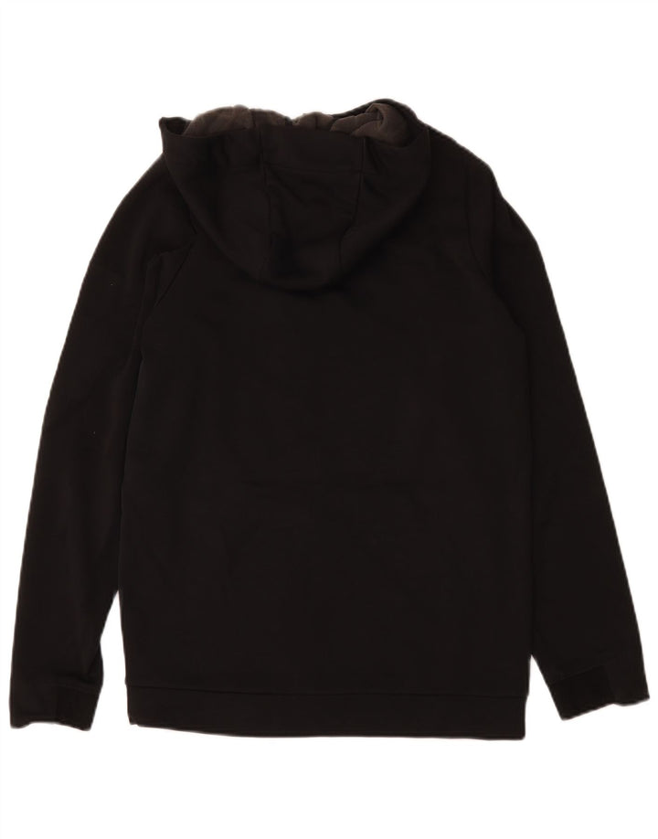 Pulover Nike pentru bărbați, cu fermoar, poliester, negru