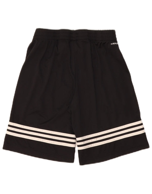 Pantaloni scurți sport Aeroready ADIDAS 15-16 ani poliester negru