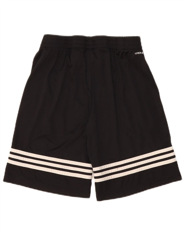 Pantaloni scurți sport Aeroready ADIDAS 15-16 ani poliester negru