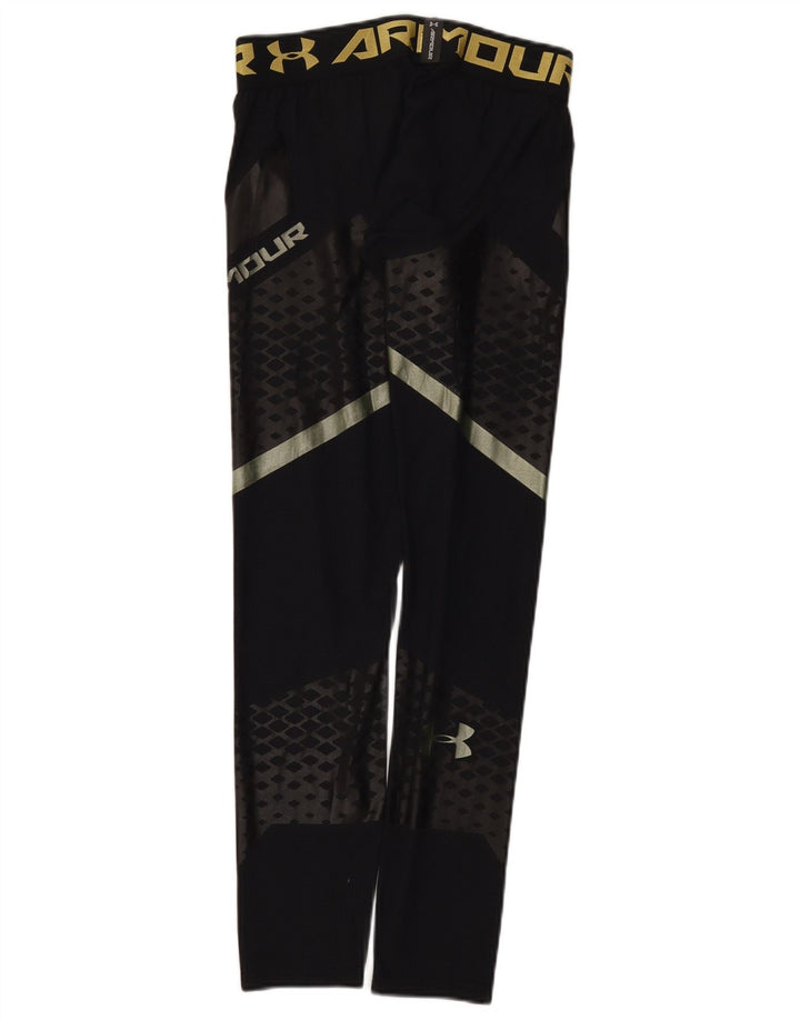 Leggings grafici pentru bărbați Under Armour, negru, color block