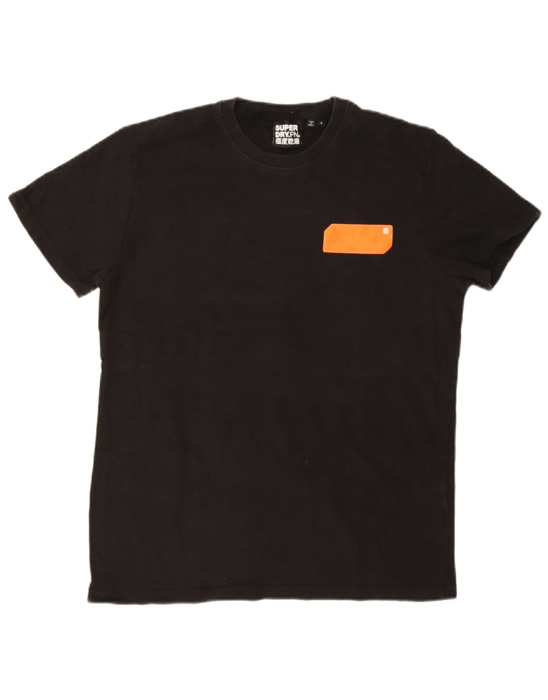 Tricou Superdry pentru bărbați Top mare poliester negru