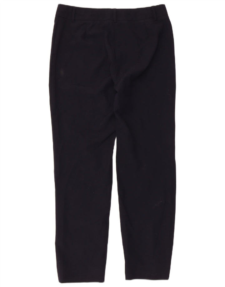Pantaloni casual pentru femei Marks & Spencer UK 12 Medium W32 L29 Bleumarin