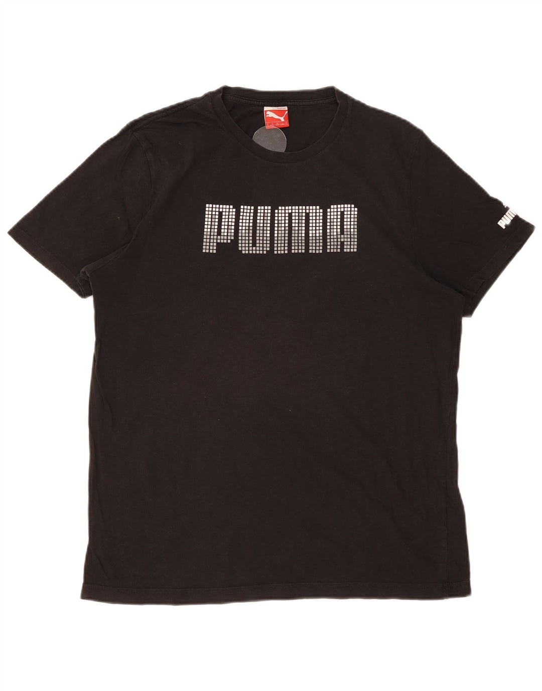 Tricou grafic PUMA pentru bărbați Top mare negru