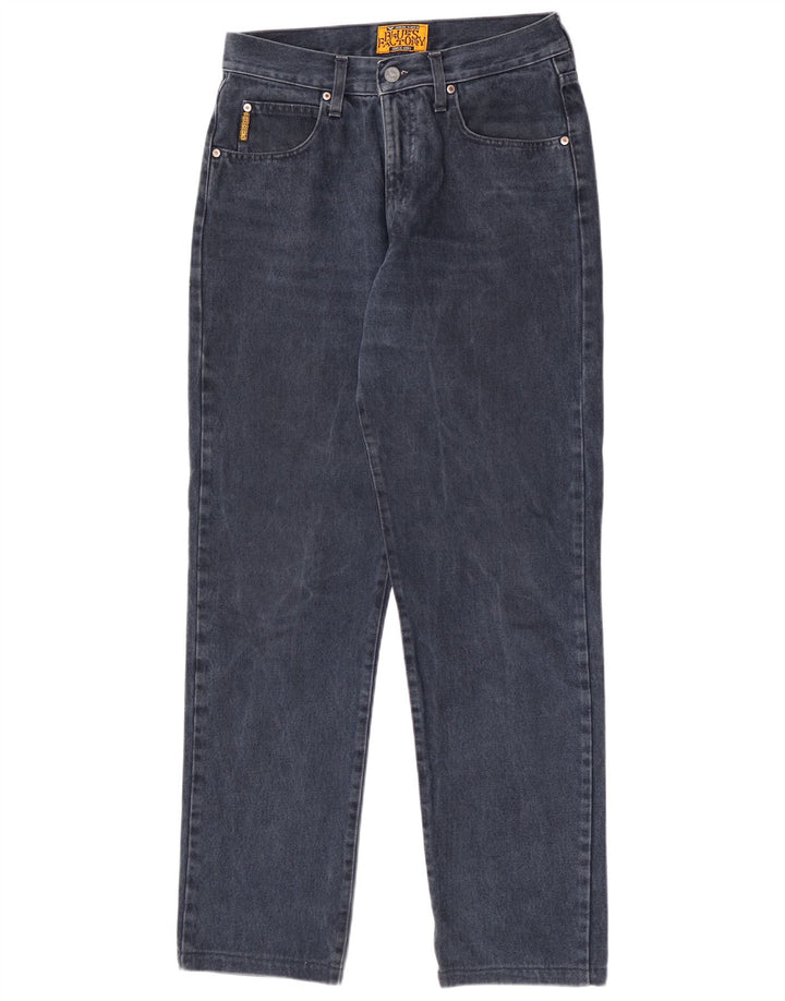 Blugi drepti pentru femei Armani W32 L32 Bumbac bleumarin