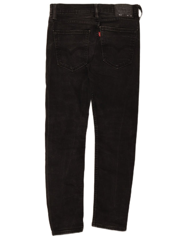 Blugi conici 512 Slim Levi's pentru femei W30 L27 bumbac negru