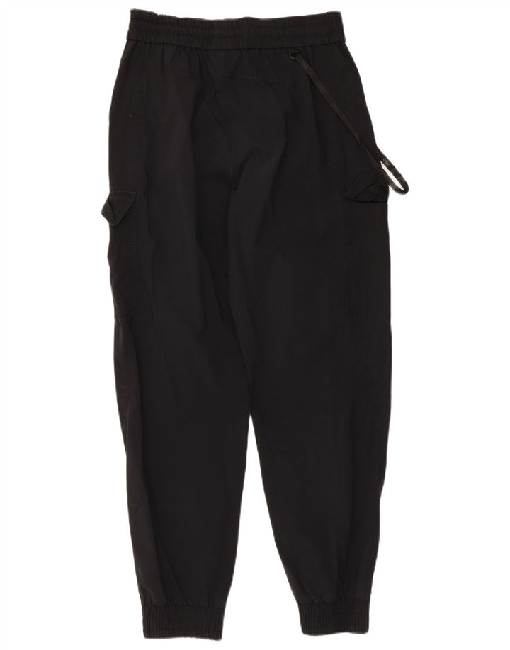 Pantaloni de trening Fila Cargo pentru bărbați Joggeri, bumbac mediu negru