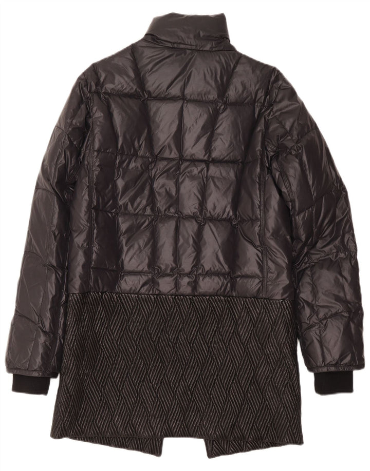 Palton căptușit pentru fete Moncler 13-14 ani poliamidă neagră