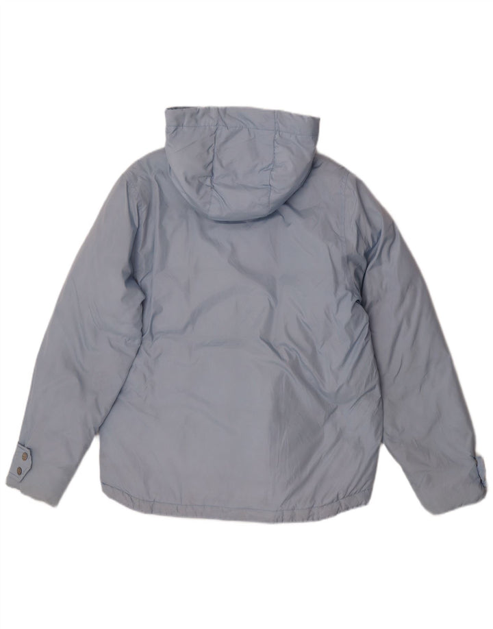 Jachetă căptușită cu glugă Diadora pentru femei UK 14 Medium Blue Poliamidă