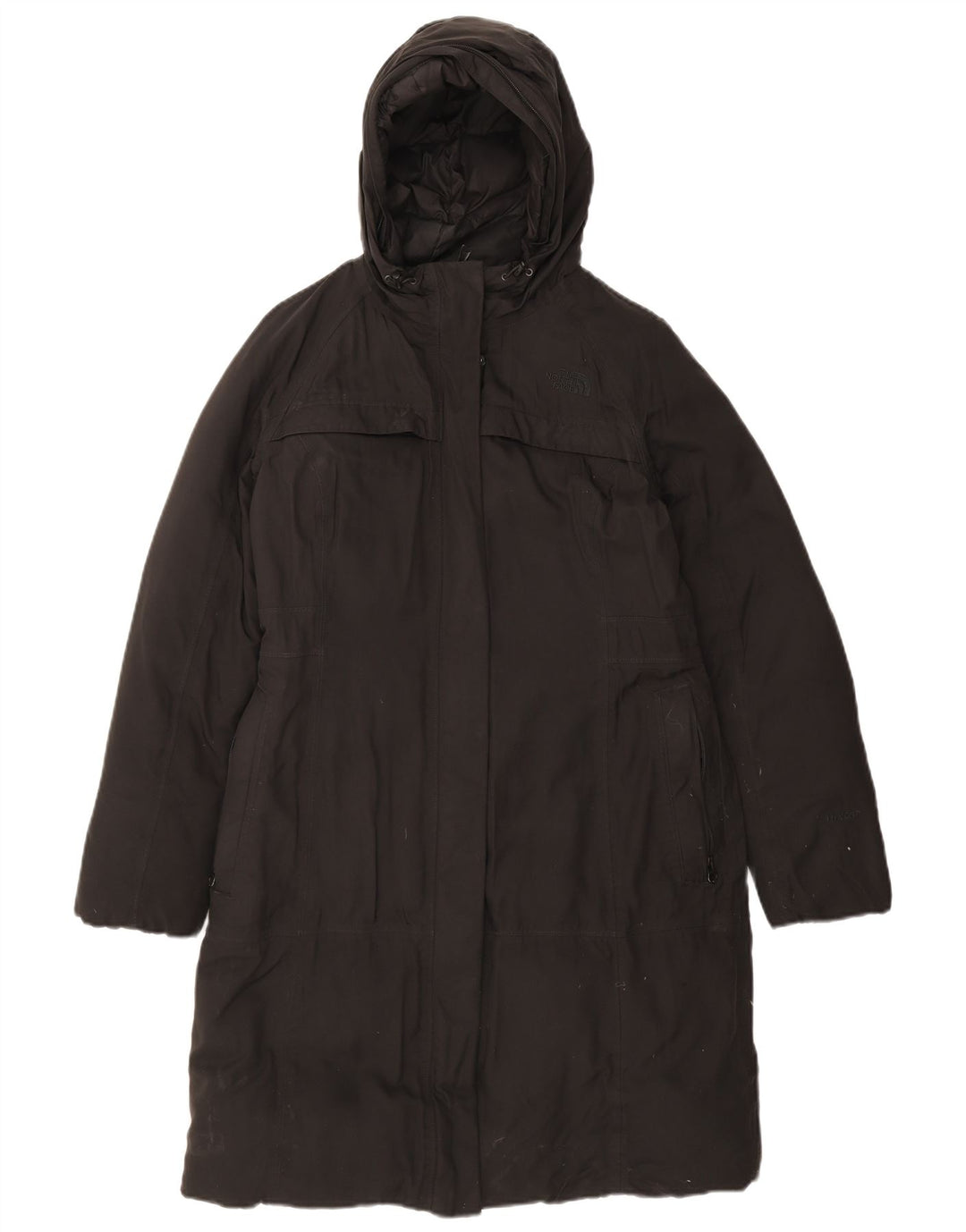 Jachetă parka cu glugă The North Face pentru femei UK 14 Medium Black Nylon