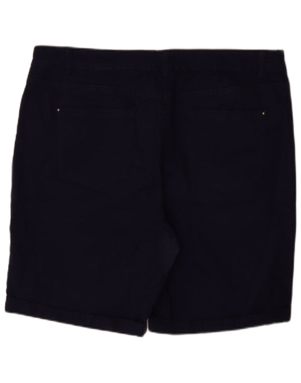 Pantaloni scurti casual pentru femei M&Co W40 XL bleumarin