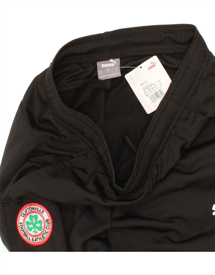 PUMA Mens Tracksuit Trousers Small Black Polyester Vintage Puma and Second-Hand Puma from Messina Hembry 