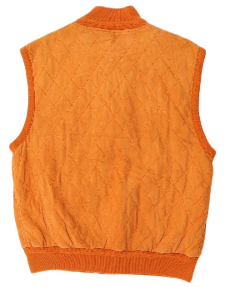 Gilet matlasat pentru bărbați Mila Schon UK 38 Medium Orange