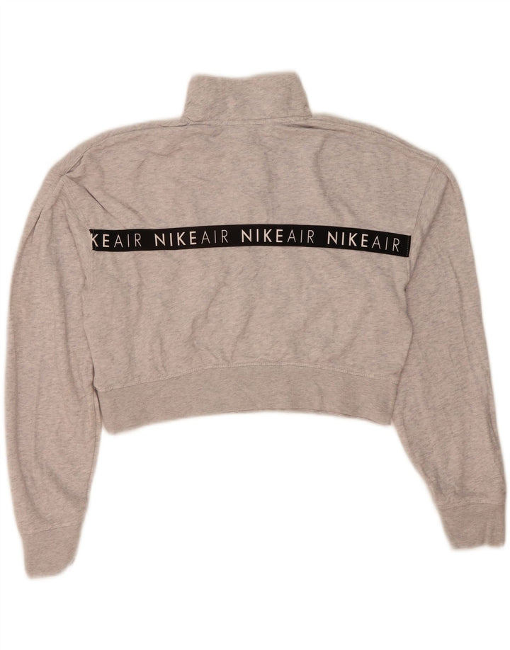 Pulover pentru femei Nike Air Graphic Hanorac UK 14 Gri mediu