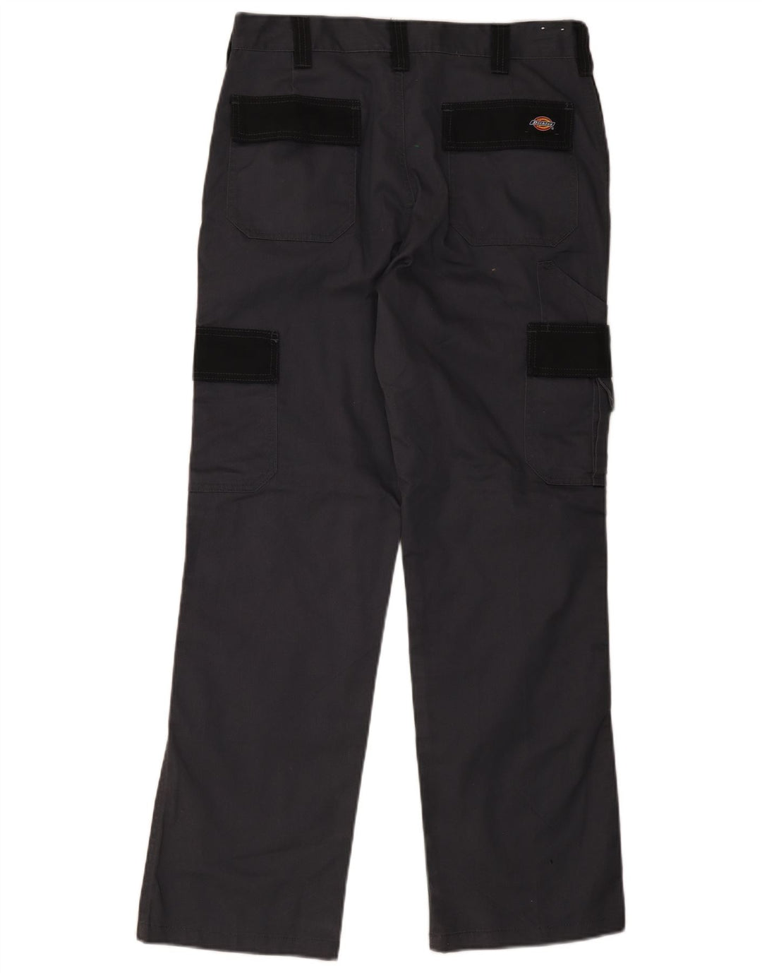 Pantaloni cargo dritti pentru bărbați Dickies W32 L30 poliester color blocuri gri