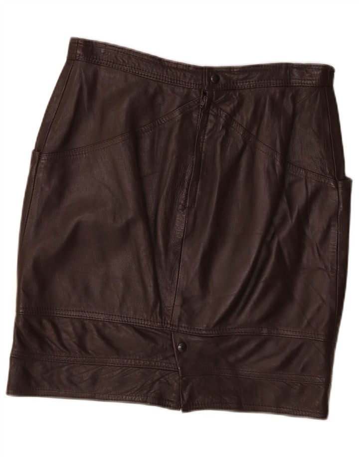 Fusta de piele pentru femei Conbipel IT 46 Large W30 piele maro