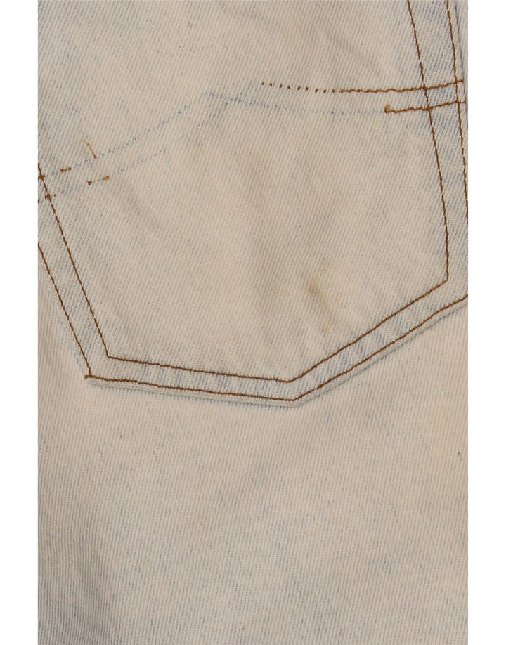 Pantaloni scurți din denim grafic pentru bărbați Casucci W30 Medium Blue