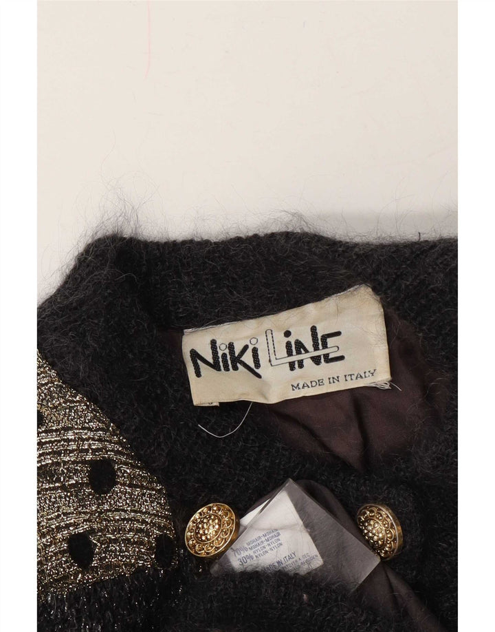 Pulover cardigan pentru femei Niki Line UK 14 mare, multicolor, mozaic