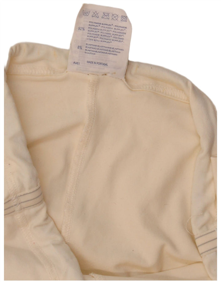 Pantaloni de trening pentru femei Champion Flare UK 12 Poliamidă alb mediu mediu