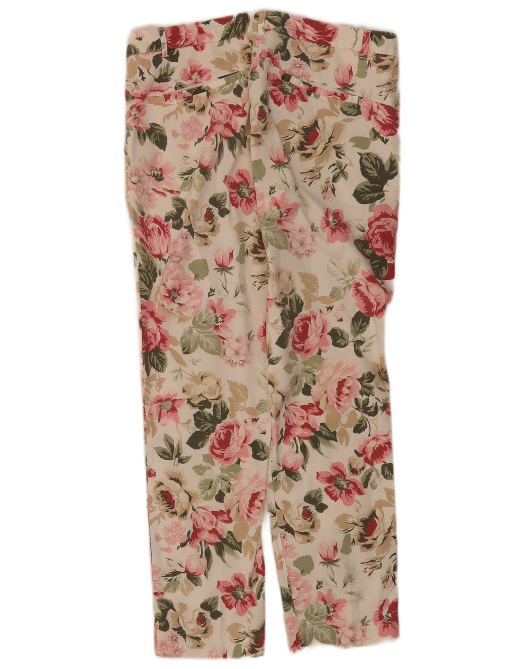 Seventy Pantaloni tăiați pentru damă IT 44 Medium L30 L26 Multicolor Floral
