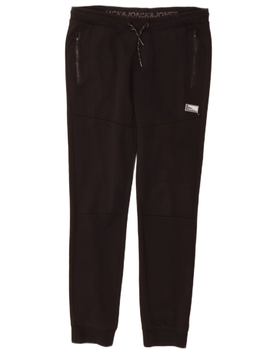 Jack & Jones Băieți Pantaloni de trening Pantaloni de jogging 13-14 ani Poliester negru