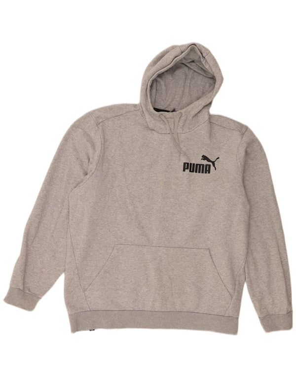 Pulover Puma pentru bărbați, 2XL, bumbac gri