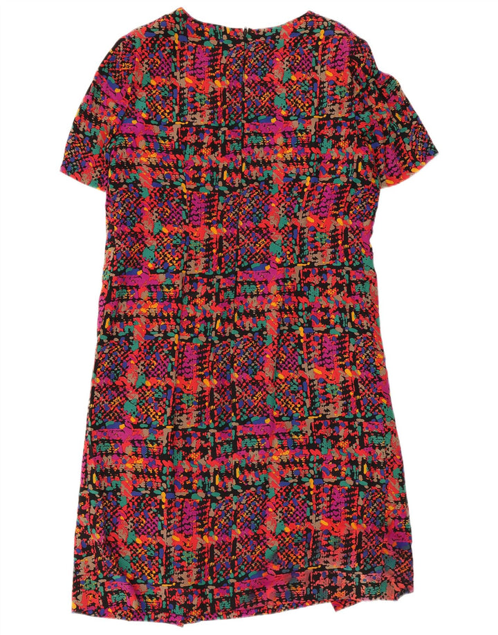 Rochie vintage pentru femei UK 14 Medium Multicolore cu pete