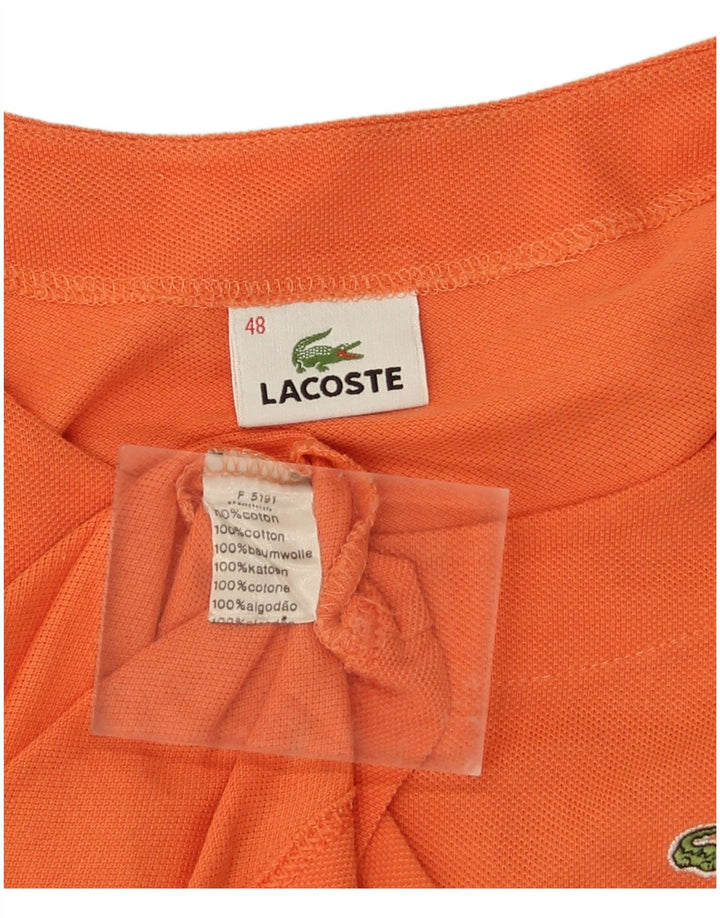 Tricou pentru femei Lacoste Top Marimea 48 XL Bumbac portocaliu