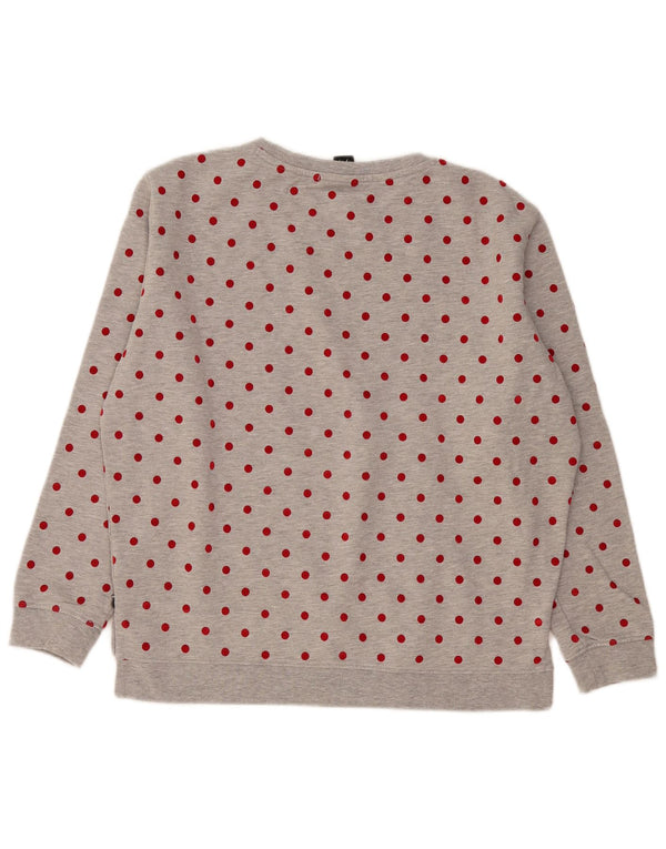 SCOTCH & SODA Pulover supradimensionat pentru femei US 1 XS Gri cu buline