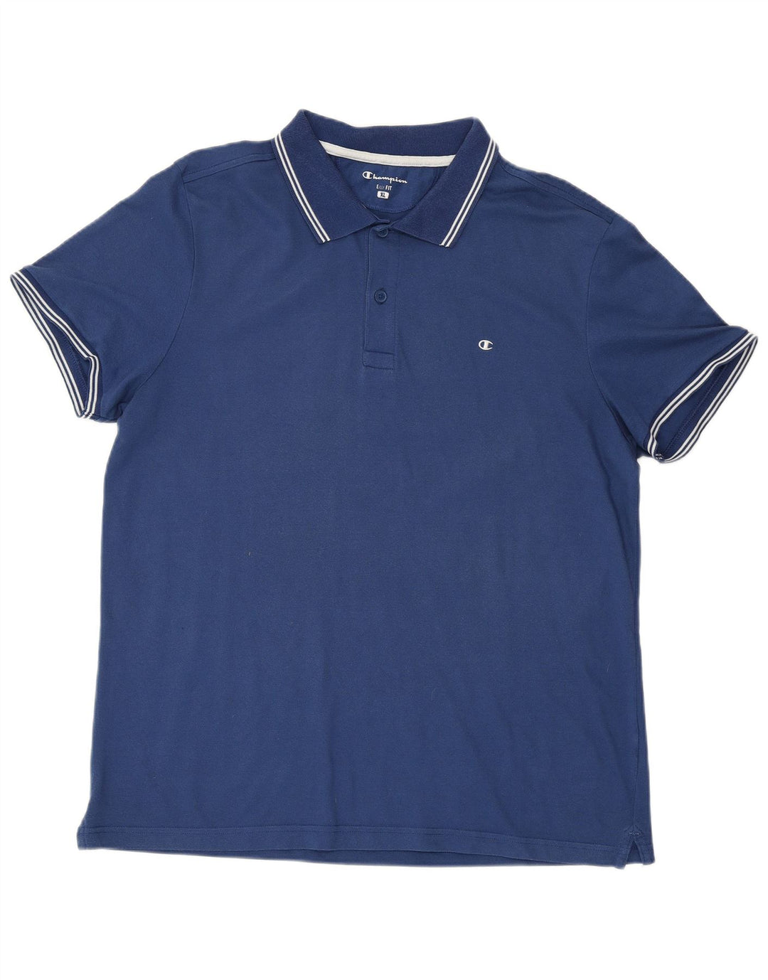 Tricou polo pentru bărbați CHAMPION Easy Fit XL Albastru
