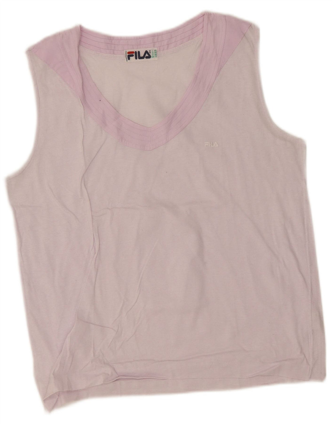 Vest Vest Top Femei Fila US 12 Large Purple Bumbac