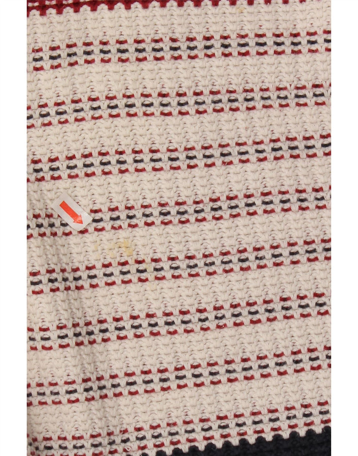 Pulover pentru bărbați Tommy Hilfiger, cu gât crew, cu dungi mari, multicolore