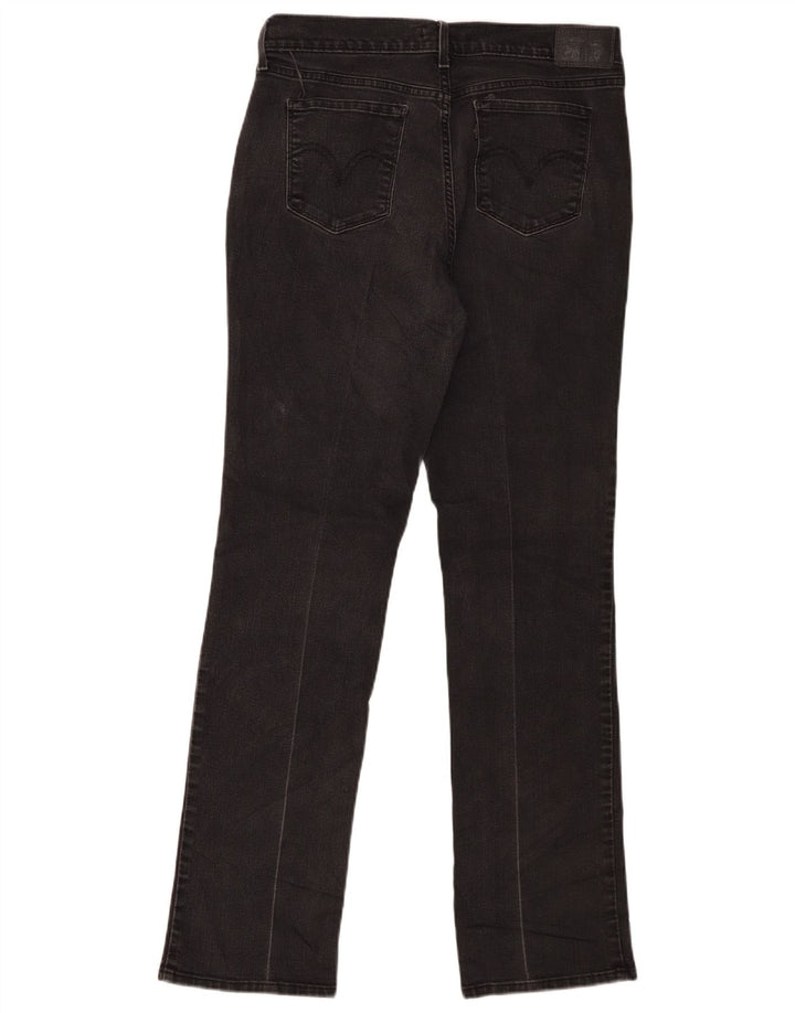 Blugi drepti pentru femei Levi's 505 W30 L32 bumbac negru