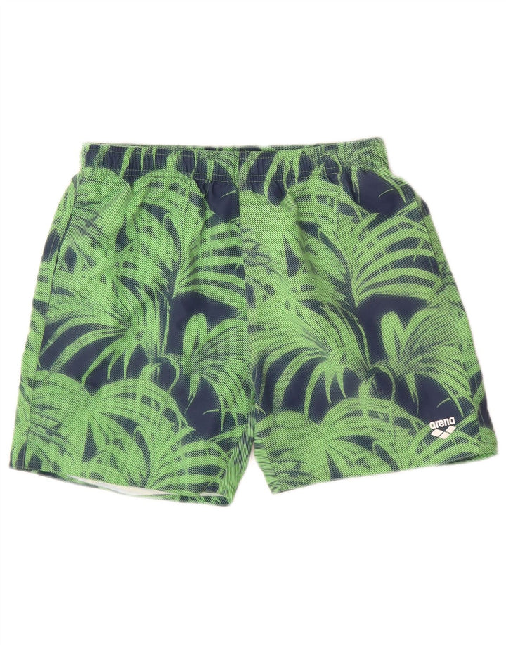 ARENA Pantaloni Sportivi Baieti 14-15 Ani Poliester Floral Verde