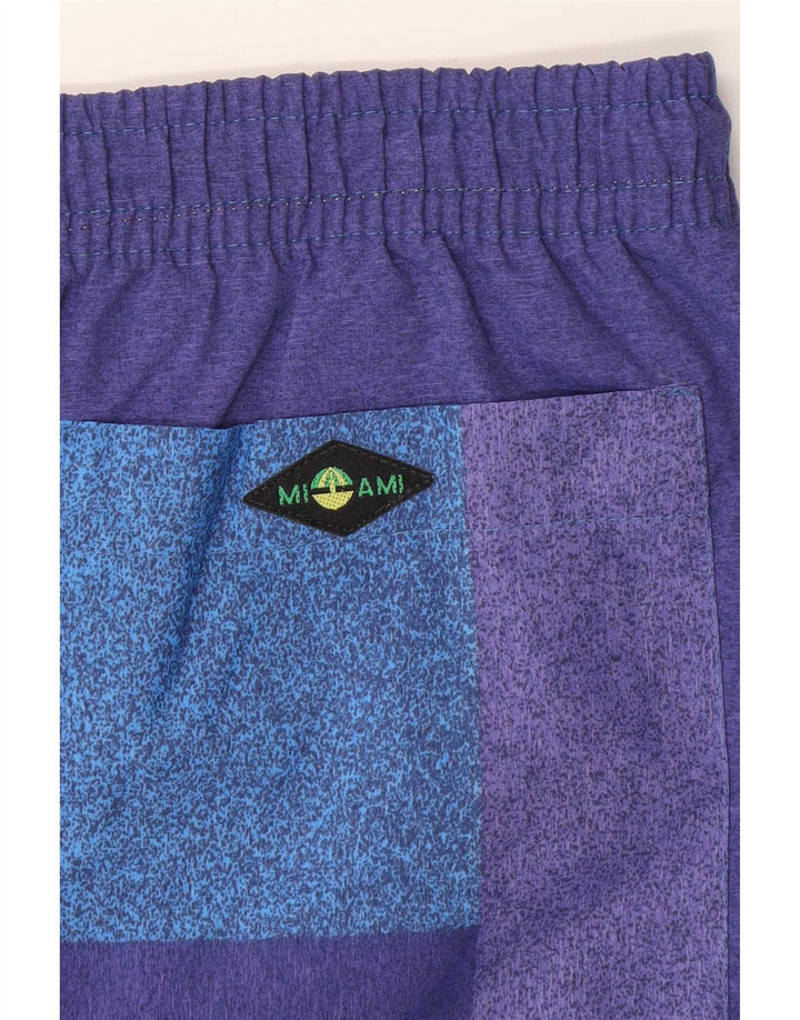 Pantaloni scurți de înot vintage pentru bărbați, medii, multicolori