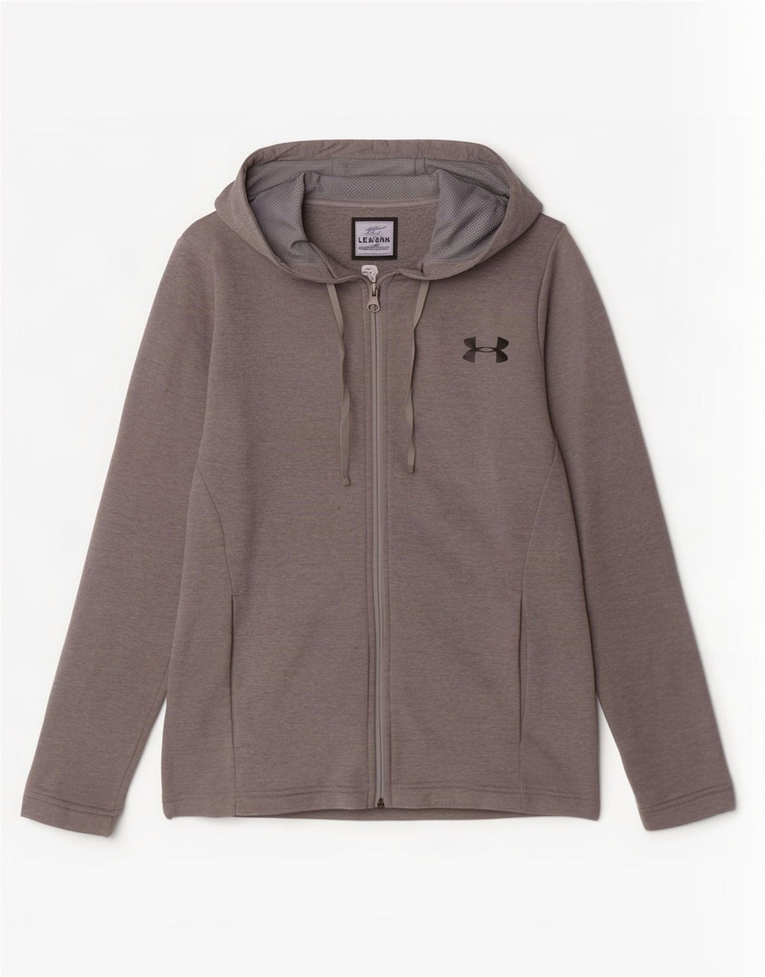 Pulover Under Armour Cold Gear pentru bărbați, cu fermoar, poliester mic, gri