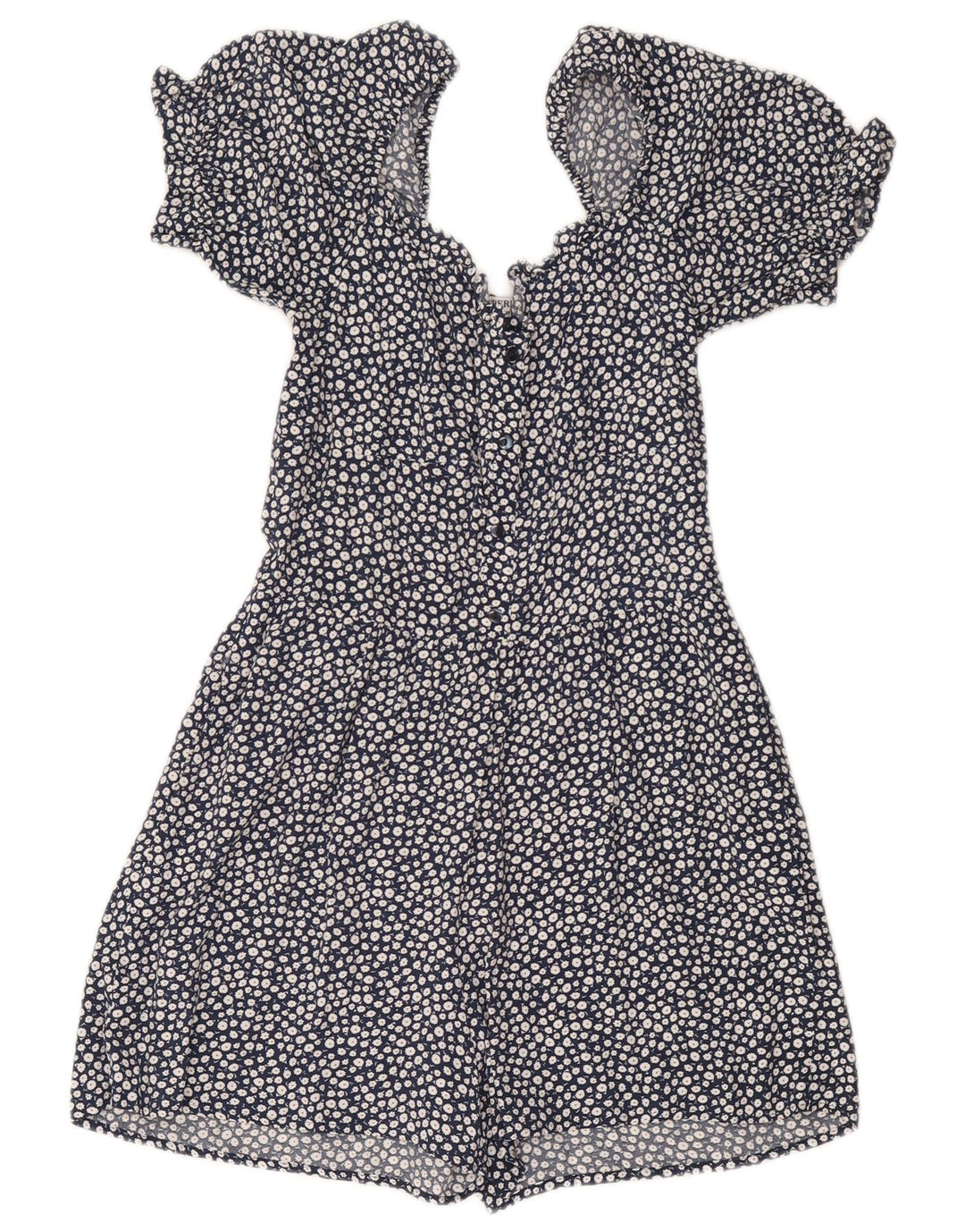 SUPERDRY Combi pentru femei UK 8 Small Bluemarin Floral Viscose