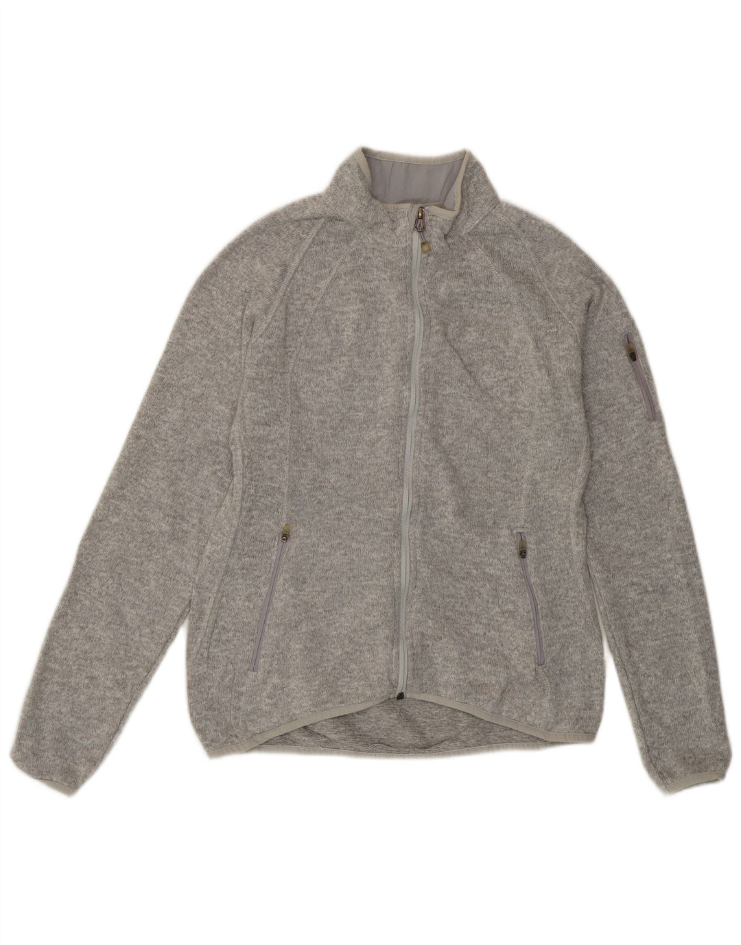 Jachetă de trening pentru femei Eddie Bauer UK 14 Poliester gri mediu