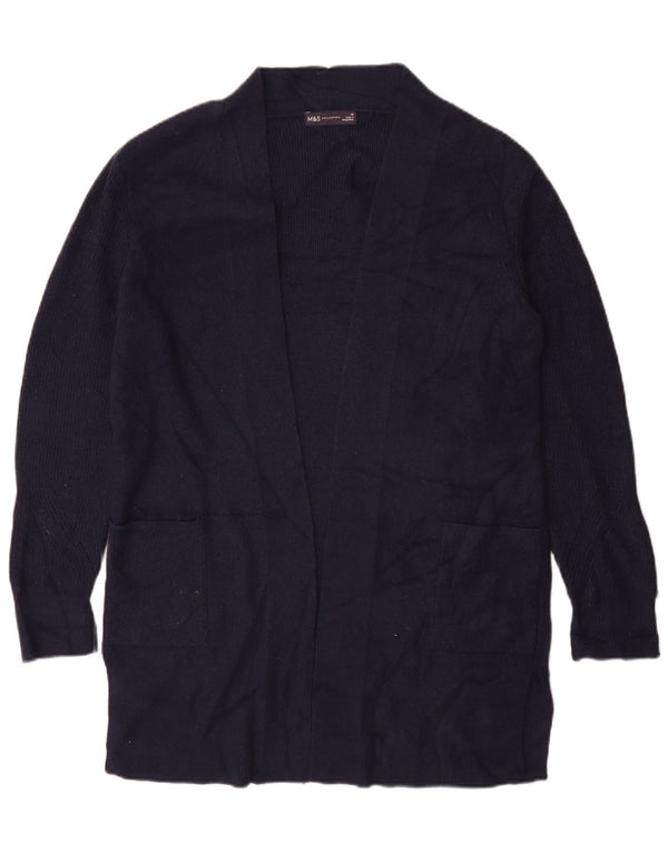 Pulover cardigan deschis pentru femei Marks & Spencer UK 16 mare bleumarin