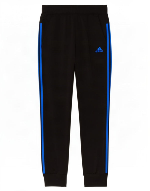 Pantaloni de trening Adidas pentru femei Joggeri UK 10 Poliester negru mic