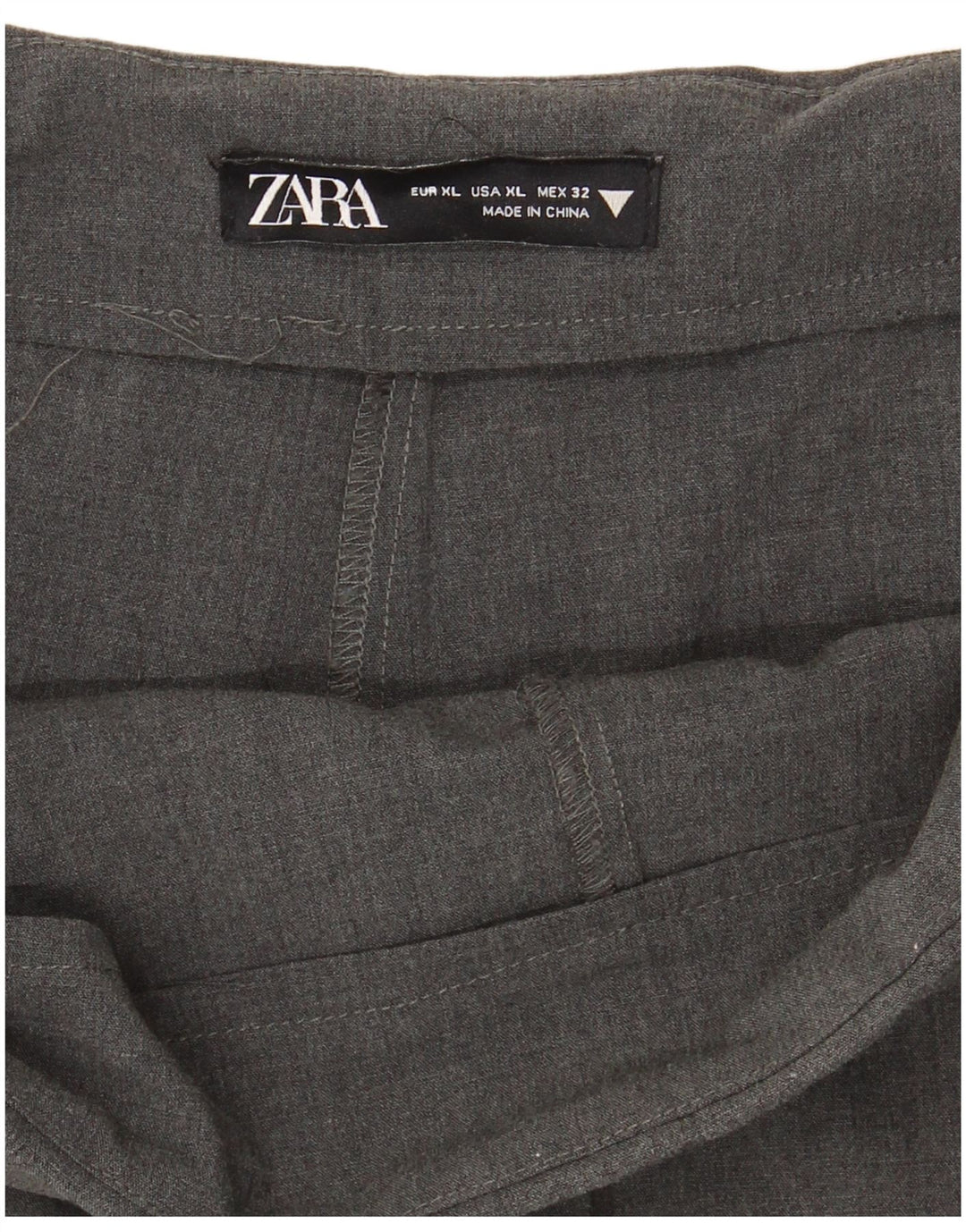 Fusta pentru femeie Zara XL W36 gri