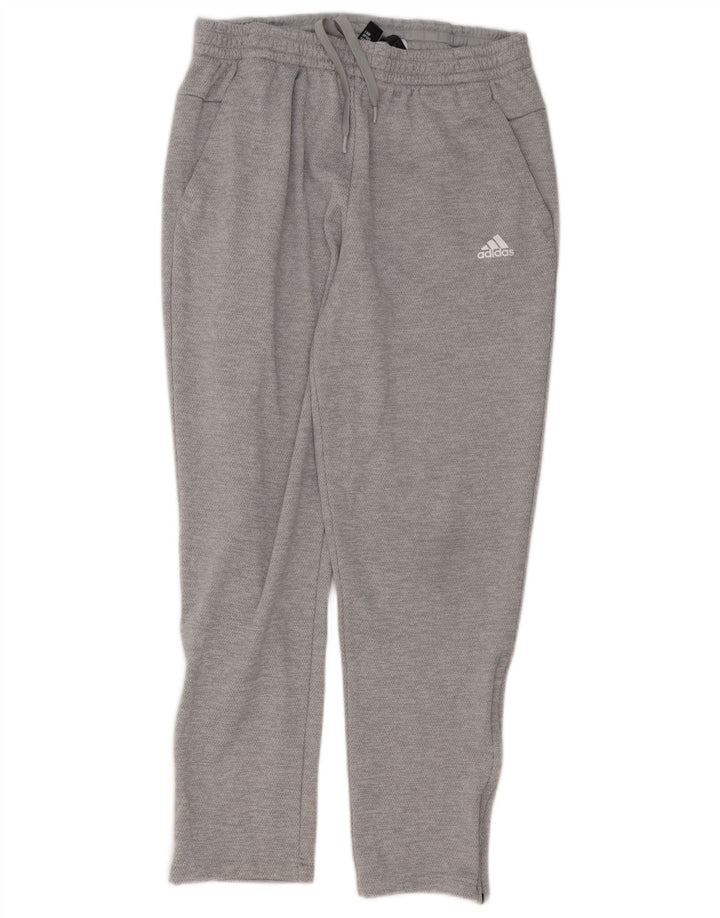 Pantaloni de trening Adidas pentru bărbați, mari, gri, poliester