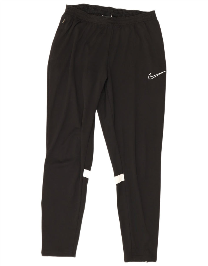 Pantaloni de trening Nike Dri Fit pentru bărbați, mari, negru, poliester color bloc