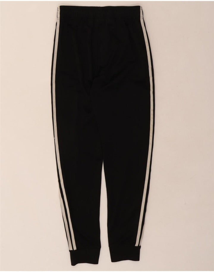 ADIDAS Boys Tracksuit Trousers Joggers 13-14 Years  Black Polyester Vintage Adidas and Second-Hand Adidas from Messina Hembry 