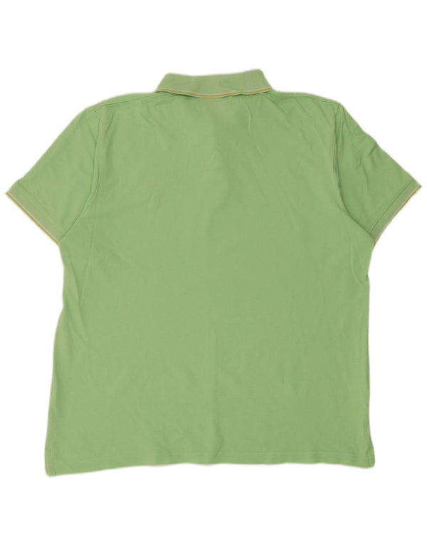 Cămașă polo cu mânecă scurtă pentru bărbați Guru, bumbac verde 3XL