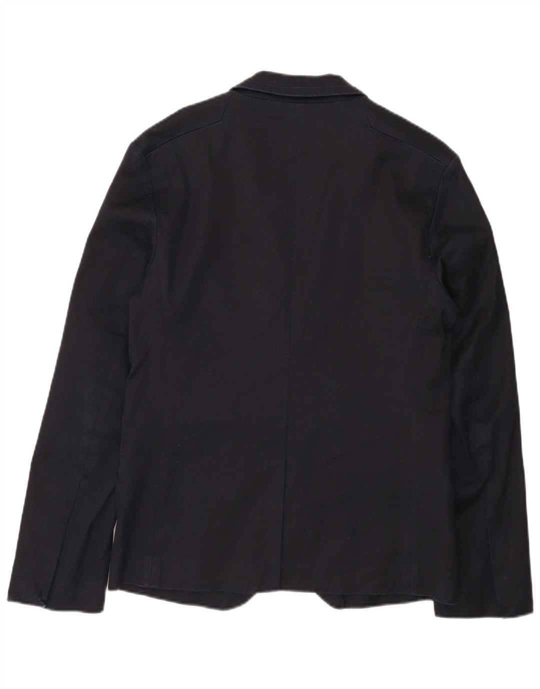 Jachetă Blazer pentru bărbați Armani Exchange cu 2 nasturi UK 38 Bumbac mediu albastru bleumarin