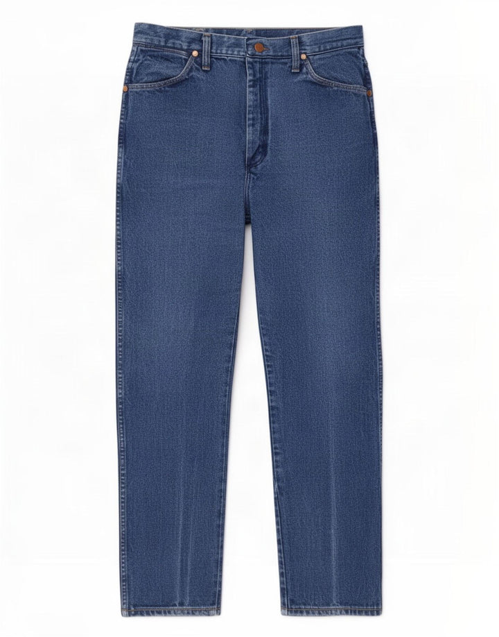 Blugi drepti pentru bărbați Wrangler W28 L30 albastru