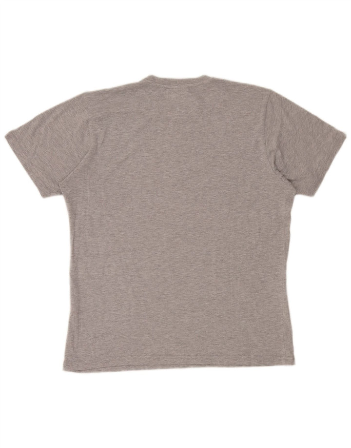 Tricou grafic Helly Hansen pentru bărbați Top XL bumbac gri