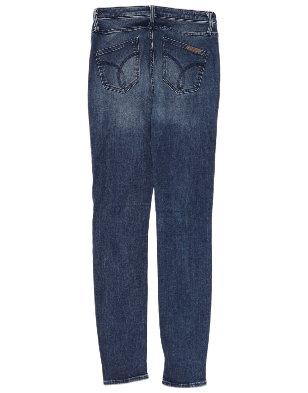 Blugi skinny pentru femei Calvin Klein W28 L32 albastru