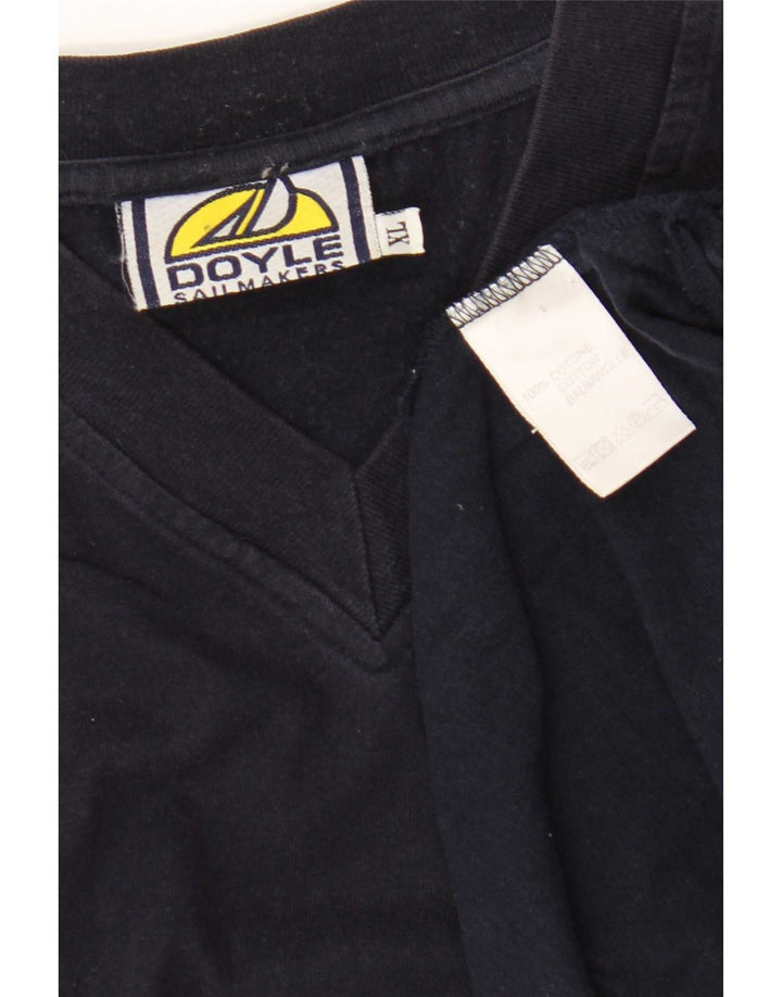 Tricou grafic Doyle pentru bărbați Top XL Bumbac bleumarin