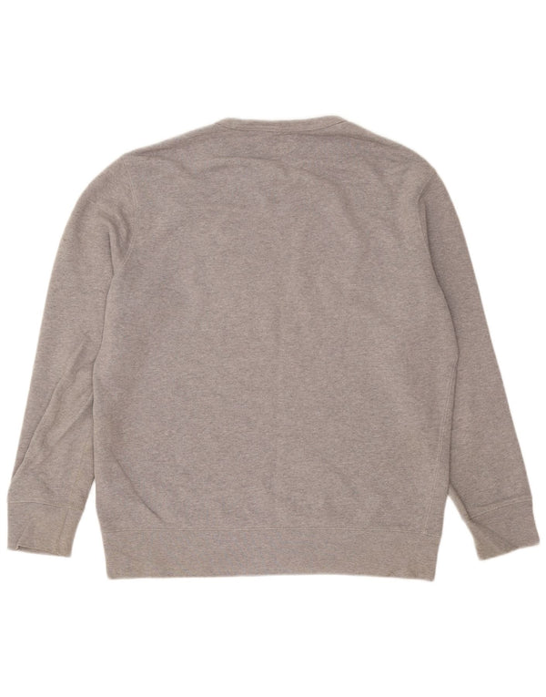 Levi's Mens Graphic Sweatshirt Jumper Medium Grey Cotton